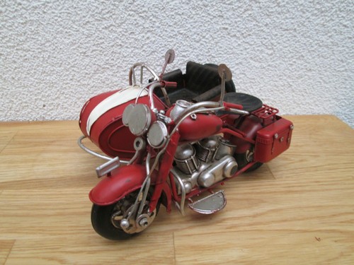 Motorrad mit beiwagen - mit, antik