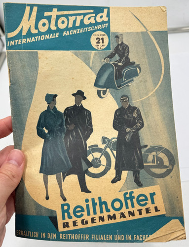 Zeitschrift motorrad 1955 - zeitschrift,