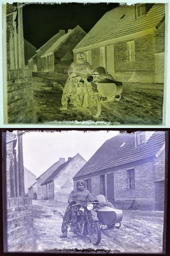 Seltenes foto glasnegativ - glasnegativ,
