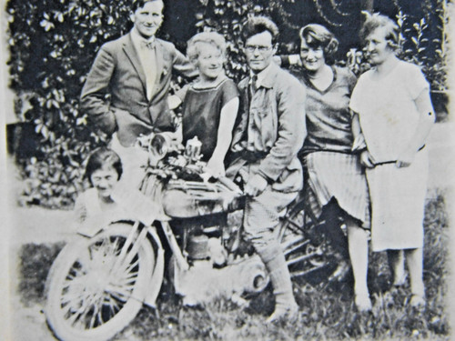 Motorrad gruppenfoto - motorrad,