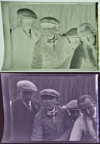 Seltenes zelluloid foto - zelluloid,