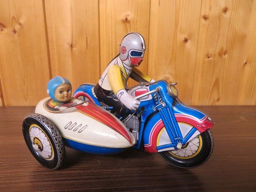 Blechspielzeug motorrad tin - blechspielzeug, motorrad-tin