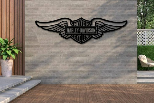 Harley davidson blechschild - davidson,