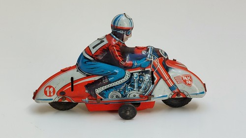 Antik huki motorrad blech - huki,