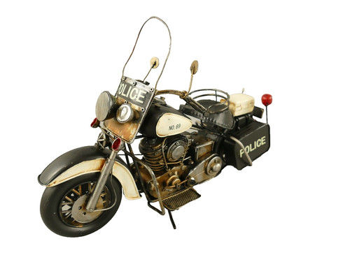 Motorrad bike police antiklook - motorrad,