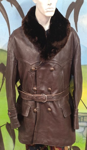 Alte 30er lederjacke vintage - 30er,