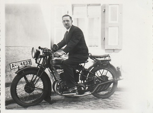 Antikes foto 1930 motorrad - antikes,