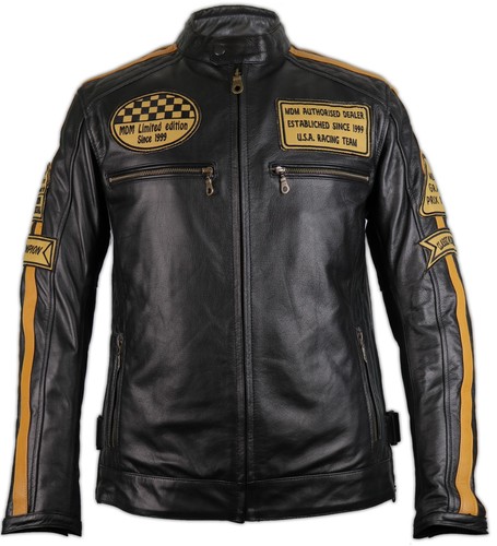 Motorrad lederjacke antik - motorrad,
