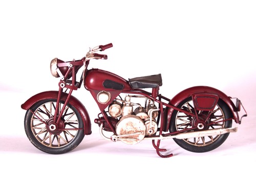Metall blechmodell motorrad - metall,