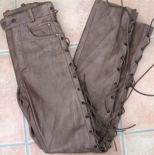 Schürlederjeans antik biker - schürlederjeans,