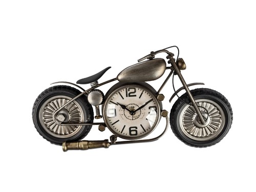 Wanduhr motorrad antikoptik - wanduhr,