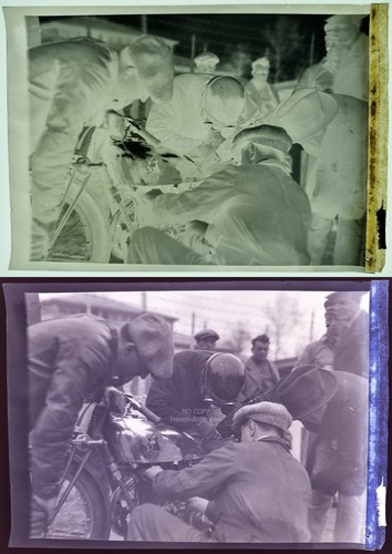 Seltenes zelluloid foto - seltenes,