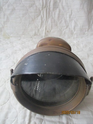 Antike motorradlampen oberteil - antike,