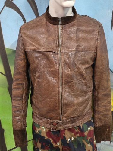 Alte 40er lederjacke - 40er, militär