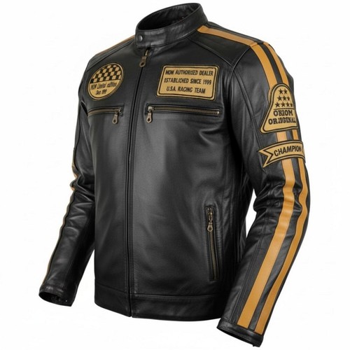 Motorrad lederjacke antik - motorrad,